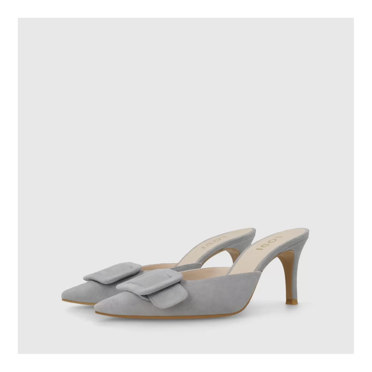 Femme LODI MULES GRISES ELIAN