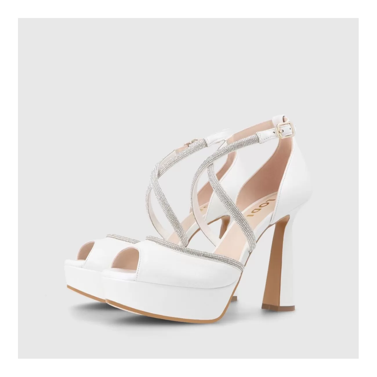 LODI SANDALIAS DE NOVIA BLANCAS TECHI