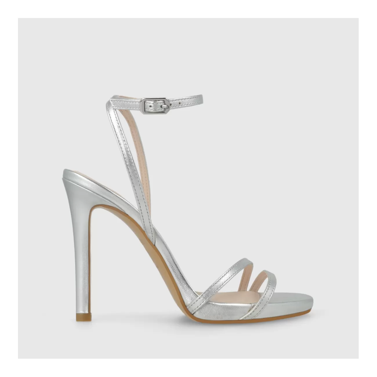 Femme LODI SANDALIAS PLATEADAS YERIL